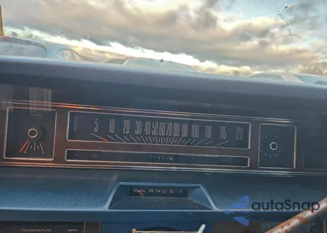 1971 Ford Galaxie from USA, damaged, VIN 1E58S190868